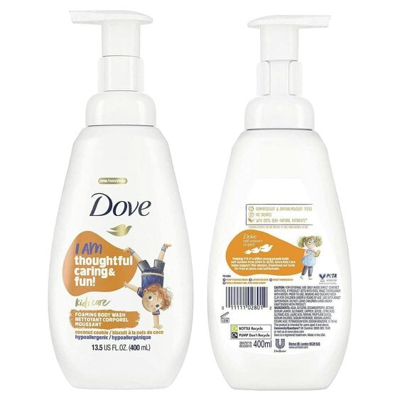 Dove Kids Care Body Wash Coco Cookie Hypoallergenic Shower Gel 400ml