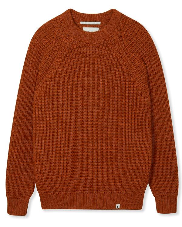 Peregrine  Waffle Crew Jumper