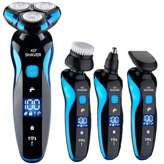 Havendro Shavers for Men Electric Razor Wet/Dry Rechargeable Rotary Cordless USB Charging