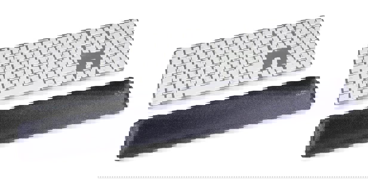 Durable Ergonomic Soft Touch Keyboard Gel Wrist Rest Support | 46 x 6 cm | Grey