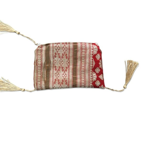 Raha: The Chic Pouch Made From Repurposed Silk Saris