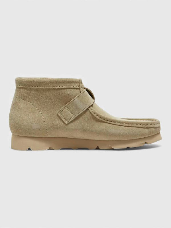 Clarks X Needles Wallabee Strap Maple Suede