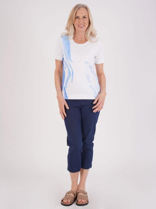 TIGI Splash Placement Print Top