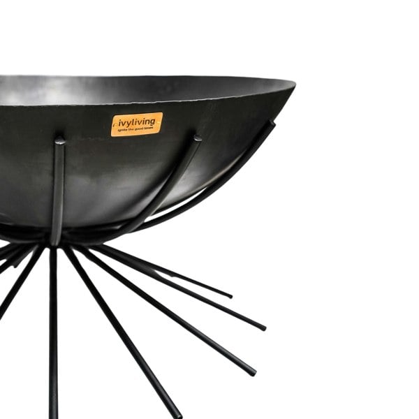 Ivyline Outdoor Metal Dakota Firebowl