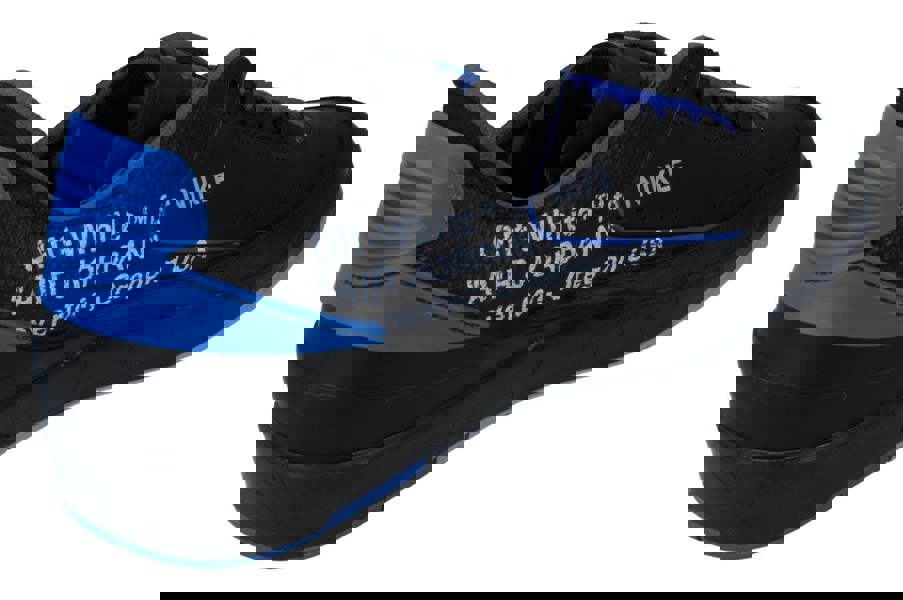 Nike Air Jordan 2 Retro Low Sp Mens Trainers Dj4375  004 - Black Varsity Royal 004 - Photo 2