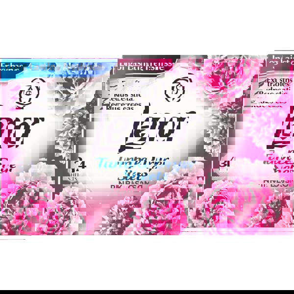 Lenor Tumble Dryer Sheets Pink Blossom 34 Pack