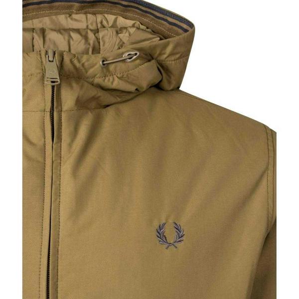Fred Perry Unisex Adult Brentham Padded Jacket - Brown Stone - 