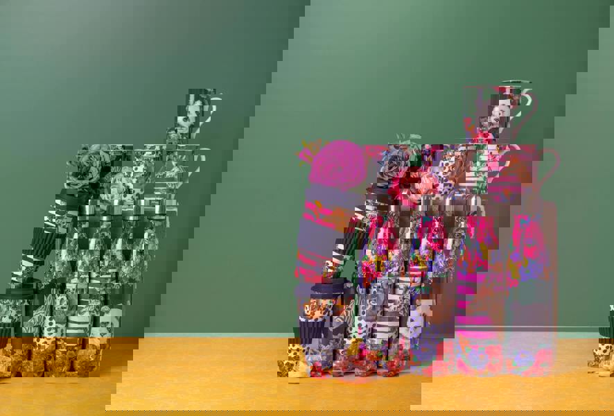 Mikasa Wild at Heart Zebra Insulated Water Bottle, 500ml