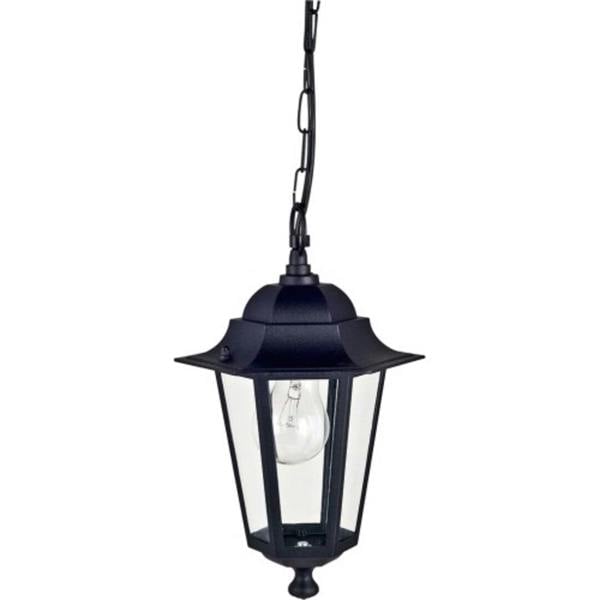 Luxform 230v Orlando Chain Lantern  Black