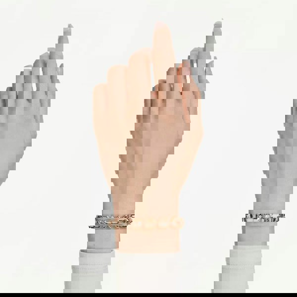 Swarovski Millenia Gold Tone Plated Octagonal Crystal Tennis Bracelet 5720912