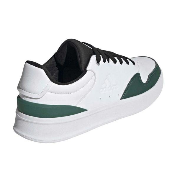 Adidas Mens Kantana Leather Trainers - White/College Green - 