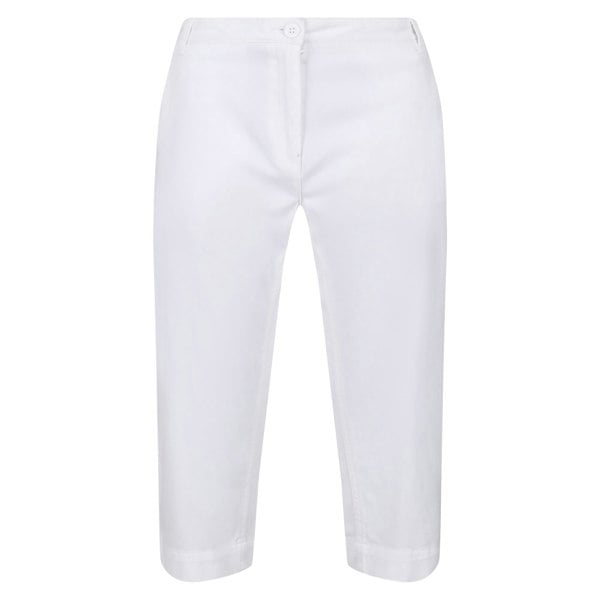 Regatta Women's Bayla Cropped Trousers - White