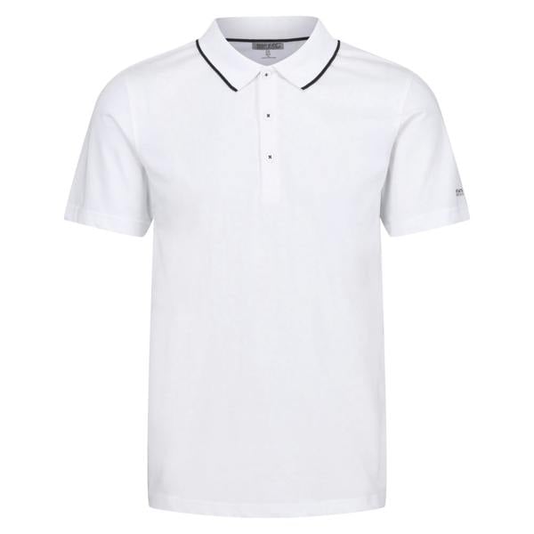 Regatta Mens Forley Polo Shirt - White - 