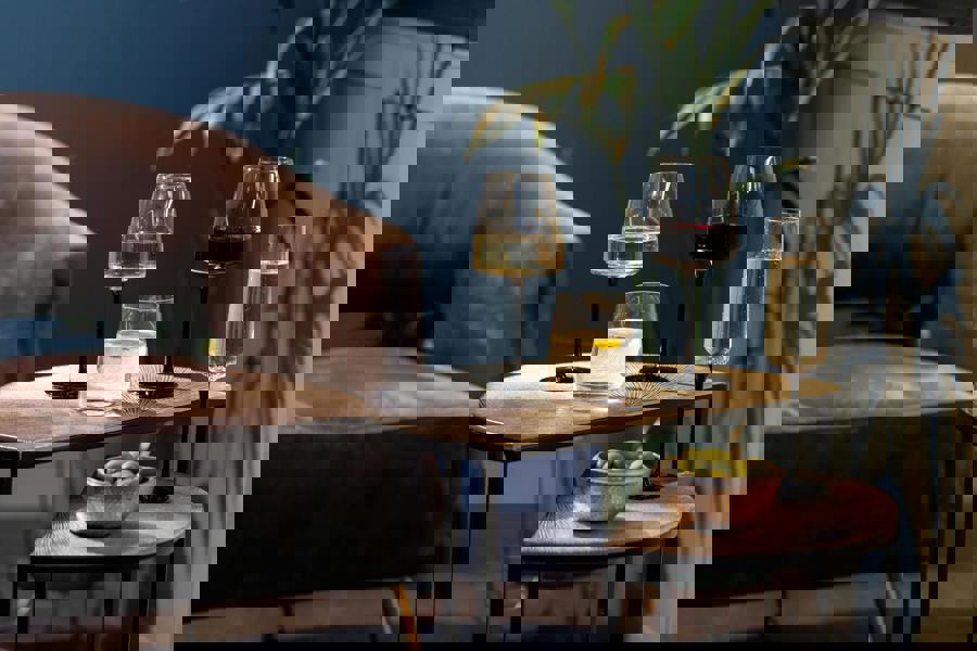 Mikasa Palermo Crystal Red Wine Glasses, Set of 4, 450ml