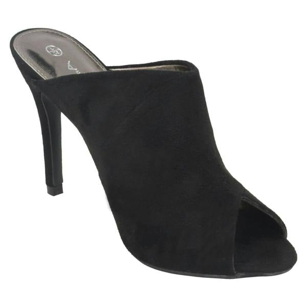 Anne Michelle Ladies Anne Michelle High Heel Mule Sandals F10763