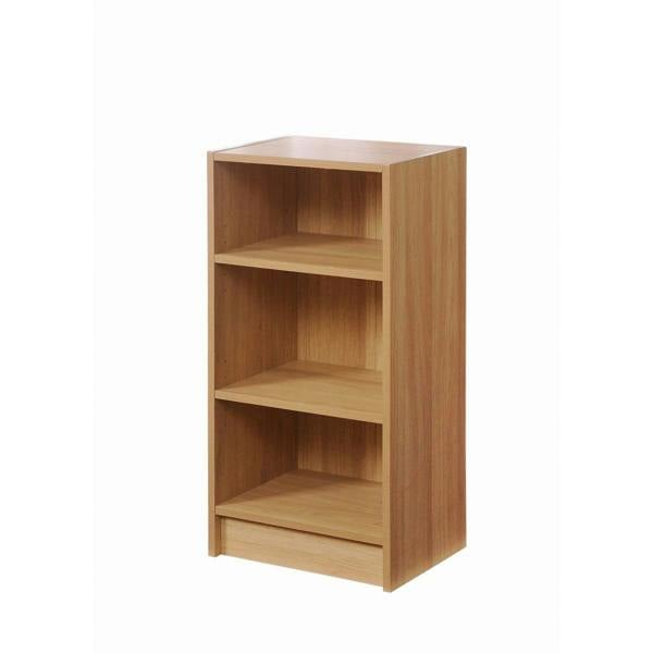 Small 3 Tier Cube Bookcase Display Shelving Storage Unit Wood Furniture