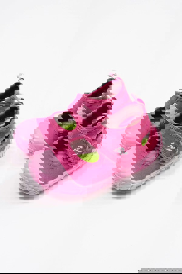 Turtl Kids' Recycled Sports Sandals in Raspberry & Pink