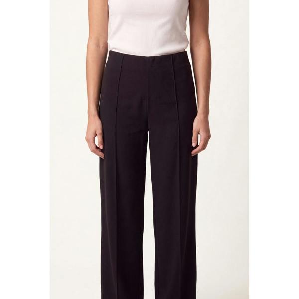 Blue Vanilla Pintuck Jersey Trousers