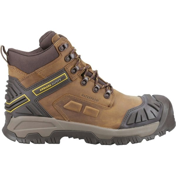 Amblers Safety AS961C Quarry Men's Safety Boots in Brown