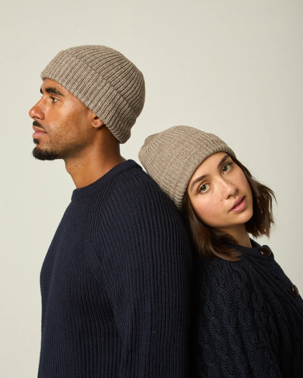 Peregrine Porter Ribbed Beanie - Oak