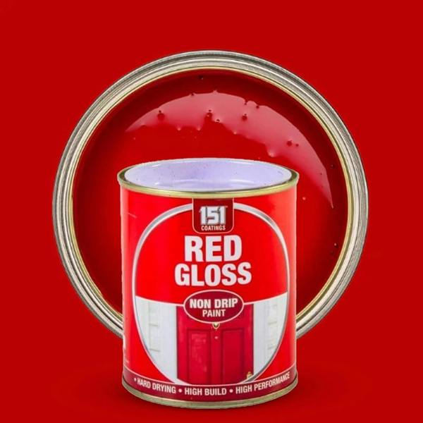 151 12X Red Gloss Non-Drip Paint 300ml