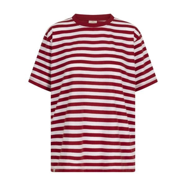 Trespass Womens Jemima Striped Casual T-Shirt - Claret