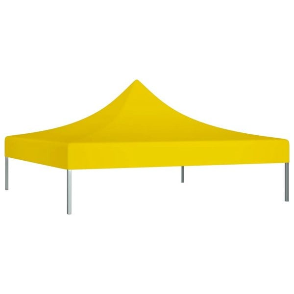 Berkfield Party Tent Roof 3x3 m Yellow 270 g/må_