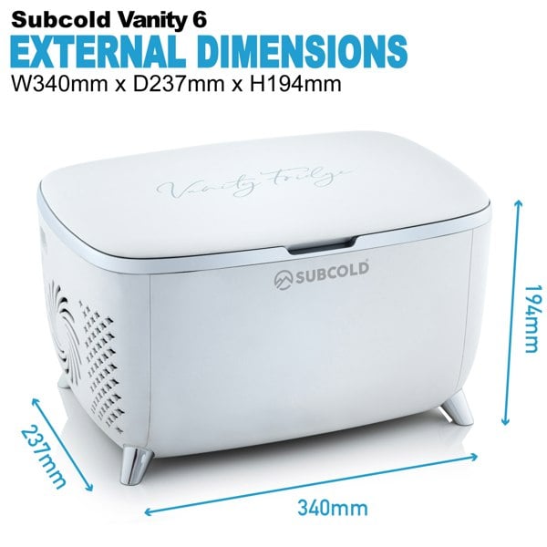 Subcold Vanity 6 Cosmetic Fridge