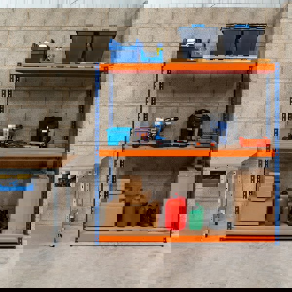 Monster Racking S-Rax 3 Shelf Racking - 180cm x 180cm x 60cm