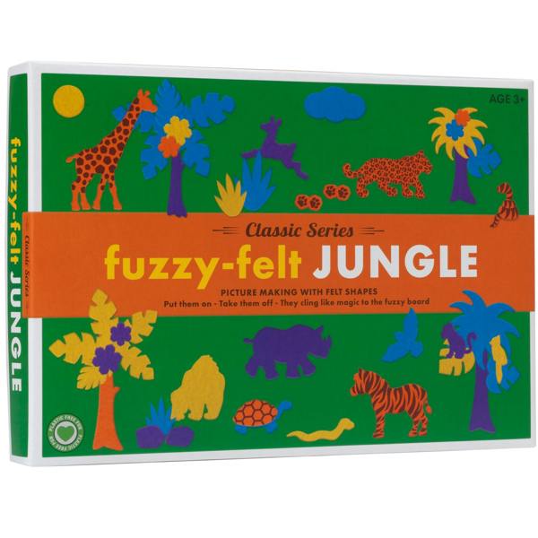 Fuzzy Felt Fuzzy-Felt Retro - Jungle