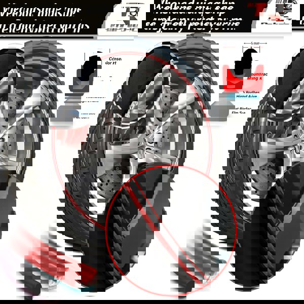 car wheel hub rim edge protector