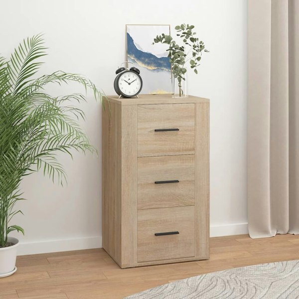 Berkfield Sideboard Sonoma Oak 40x33x70 cm Engineered Wood