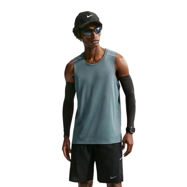 Nike Mens Miler Tank Top - Slate Grey - 