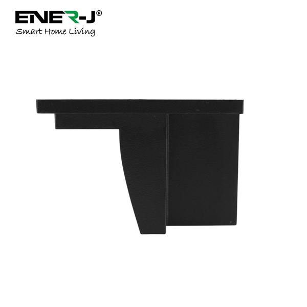 ENER-J 2 Pc Pack Solar Powered Deck / Fence Light with 5 LEDs, 2 Colour Switchable - 3000K & 6000K