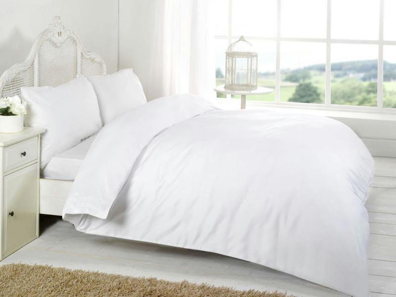 T-200 White Housewife Pillowcase Pair