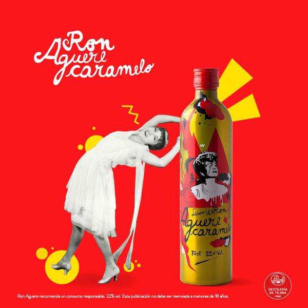 Ron Aguere Caramel Rum Banner
