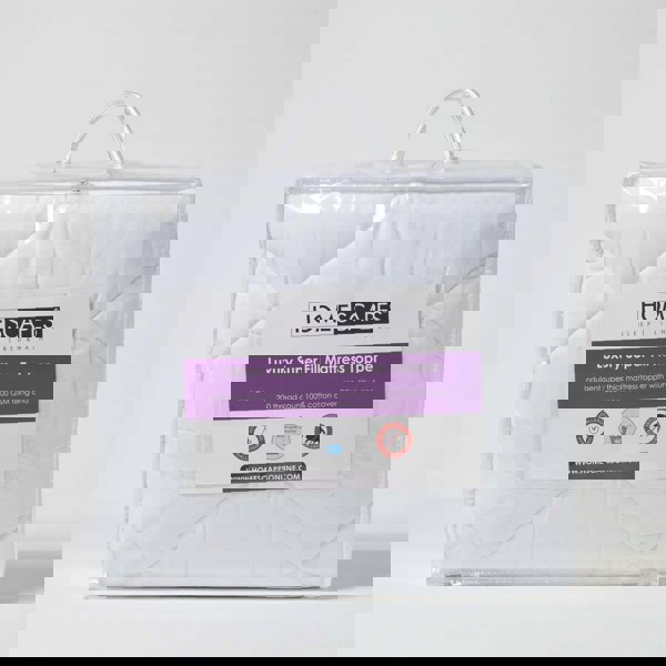 HOMESCAPES Luxury Extra Thick 500 GSM Cotton Mattress Topper Euro Size