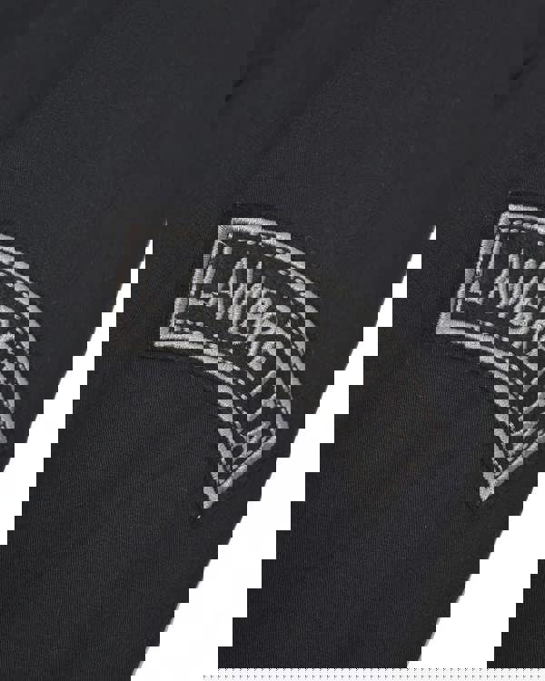 Lambretta Mens Shower Resistant Hooded Classic Badge Fishtail Parka