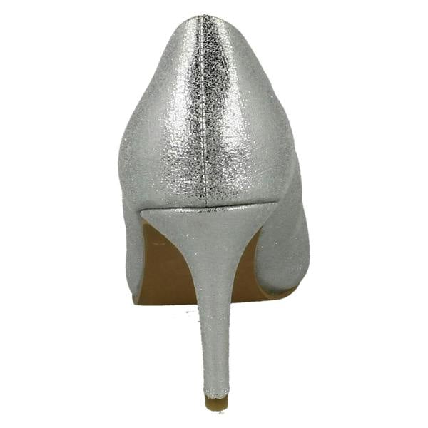 Spot On Ladies Spot On Wide Fit Court High Heels F90110