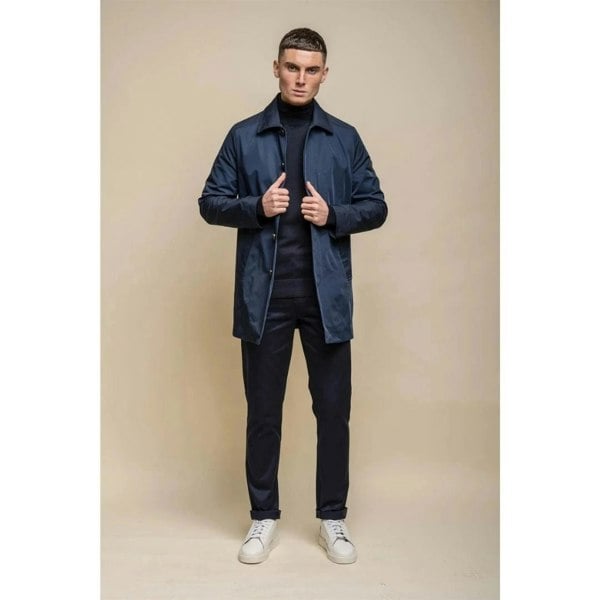 House Of Cavani Barracuda - Men's Lightweight Classic Trench Coat