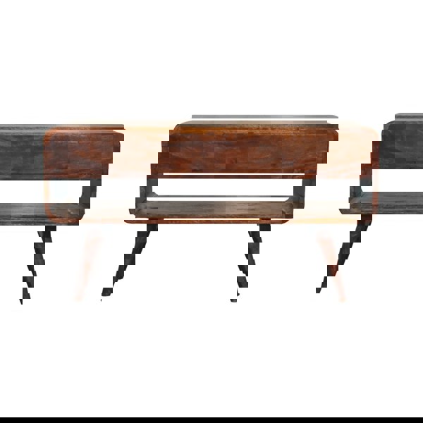 Artisan Furniture Reverse Curved Chestnut Media Unit