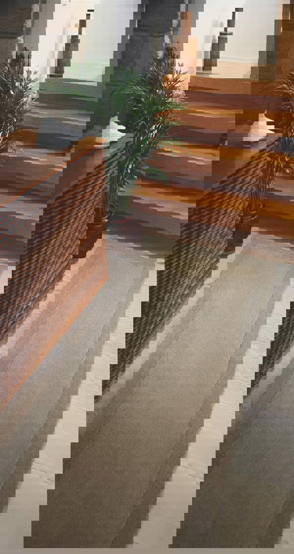 Bordered Taupe Wool Rug | Elegant Home Decor | The Rugs