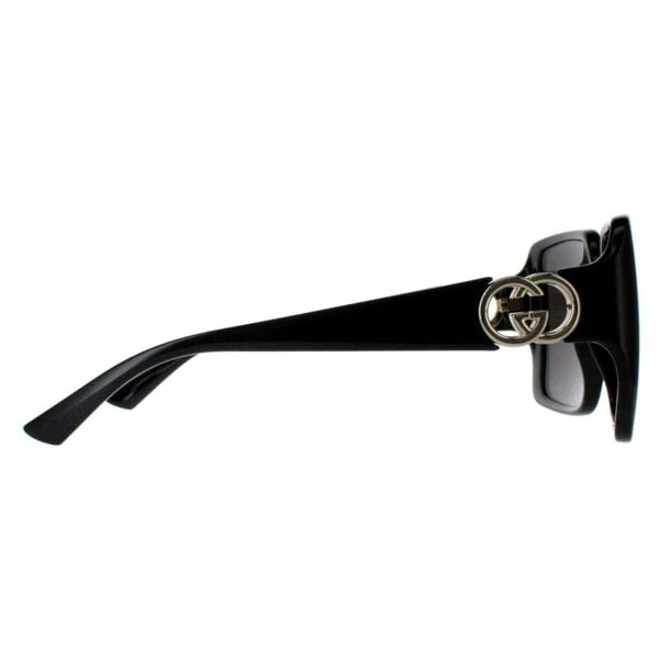 Gucci Sunglasses GG1692S 001 Black with Gold Grey