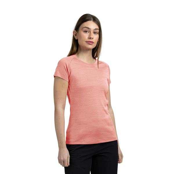 Trespass Womens/Ladies Vickland TP75 Active T-Shirt - Pink Shell Marl - 