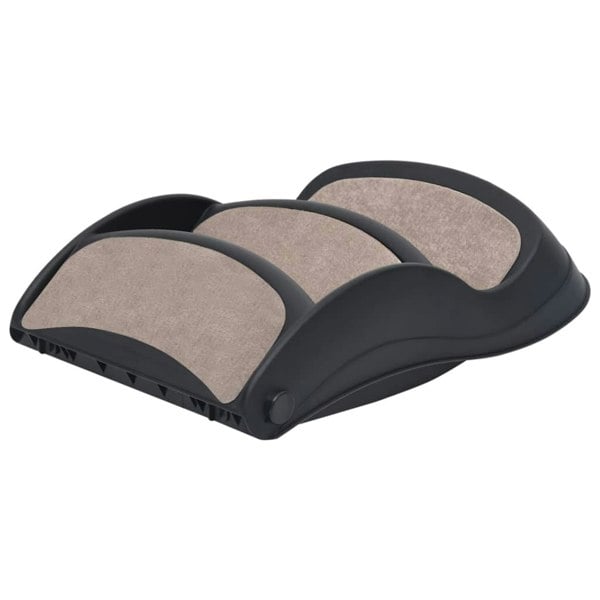 Berkfield Folding 3-Step Dog Stairs Black