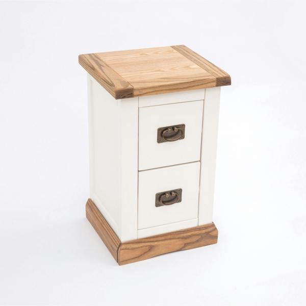 Cabinet Bits Tropea 2 Drawer Petite Bedside Table