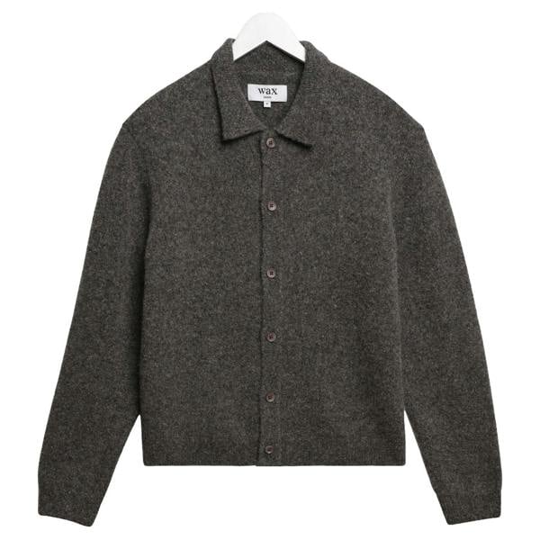 Wax London Tristan Fluffy Wool Blend Polo