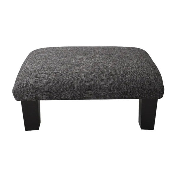 Linen Rectangular Ottoman Footstool Living and Home