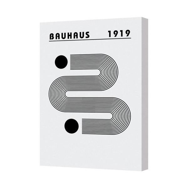 Benjamin Tate Design Bauhaus 1919 Poster Canvas Print 7613 Modern Abstract Artwork