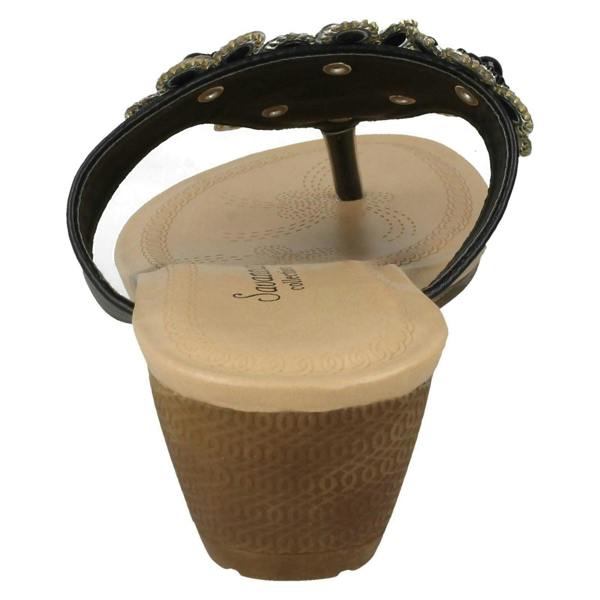 Savannah Ladies Savannah Mid Wedge Toepost Sandals